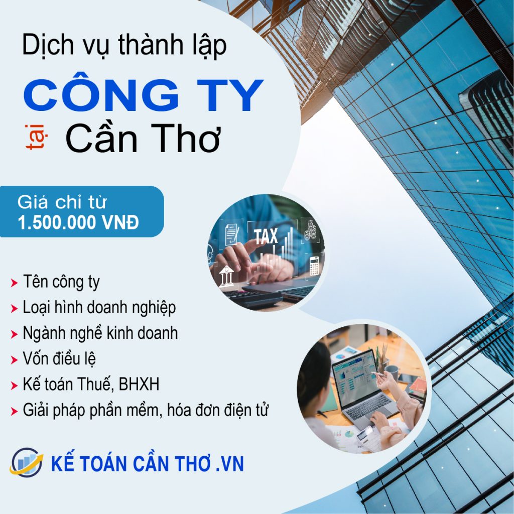 dịch vụ thành lập công ty cần thơ